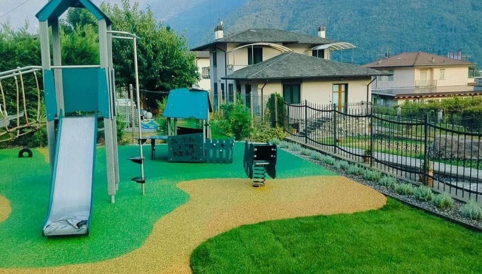 Buglio in Monte, inaugurato il nuovo parco giochi di Ronco