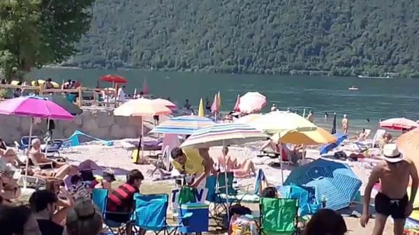 Caldo e afa nel lecchese fino al 18 agosto