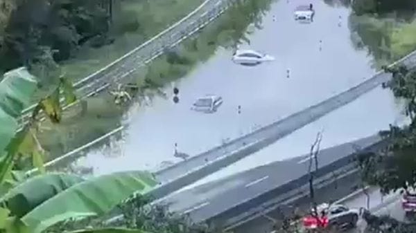 Maltempo nel Lecchese, Super allagata a Suello e traffico in tilt