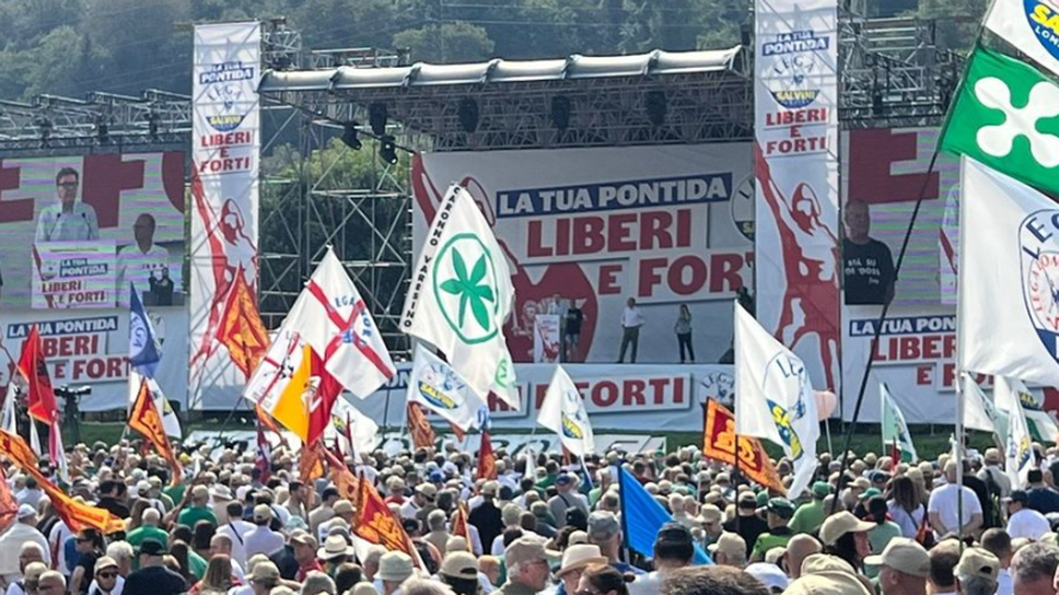 Da Sondrio a Pontida, la Lega sul “pratone”: «Prima di tutto il progetto condiviso»