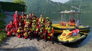 Opsa Croce Rossa, 21 salvataggi nel lago questa estate