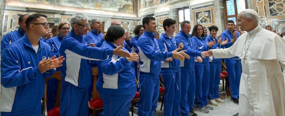 Special Olympics, l’incontro con Papa Leone XIV
