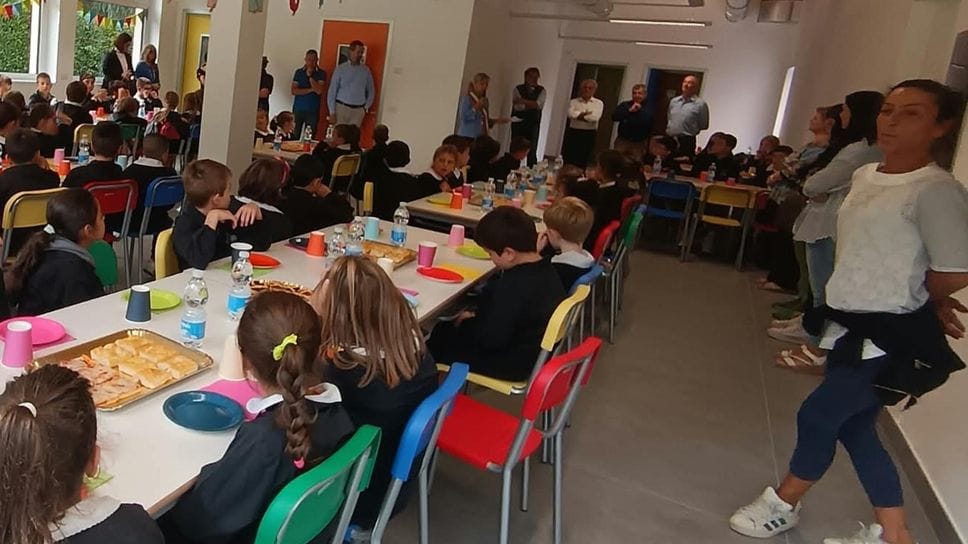 Introbio: aperta la nuova mensa scolastica realizzata con i fondi Pnrr