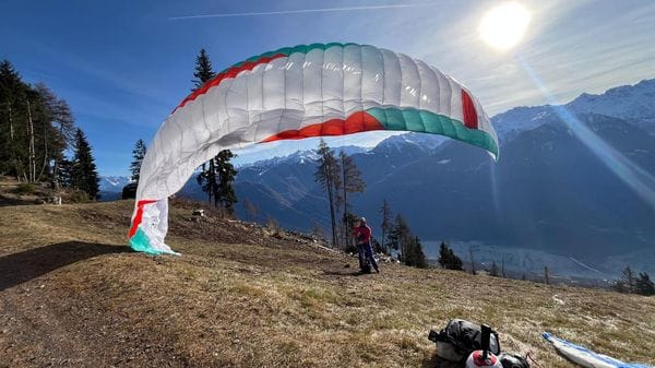 Teglio: nasce la prima fly area per il parapendio in provincia di Sondrio
