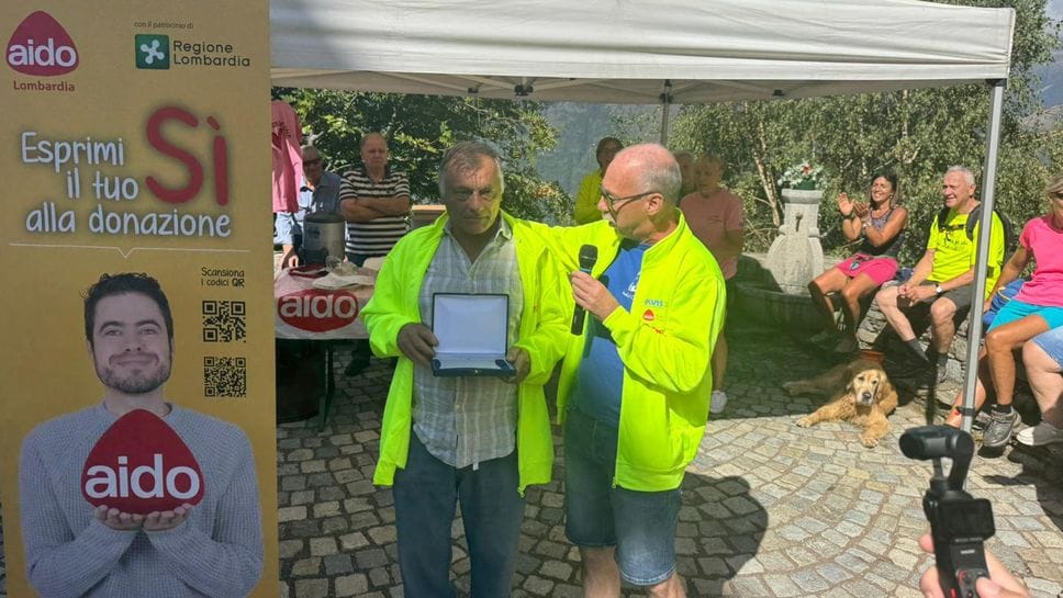 Trent’anni di vita grazie al cuore donato: Saligari festeggia con gli amici dell’Aido
