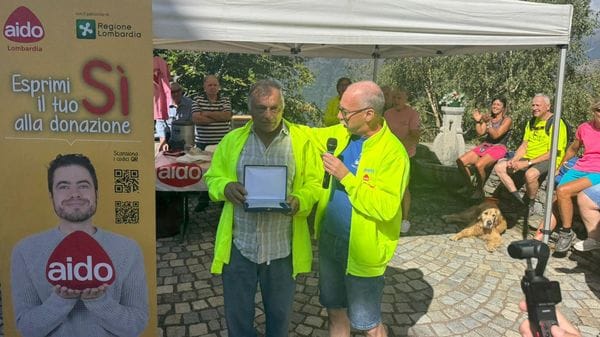 Trent’anni di vita grazie al cuore donato: Saligari festeggia con gli amici dell’Aido