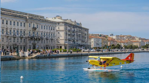 Due piloti valtellinesi al Gidro 2026, Giro d’Italia in idrovolante