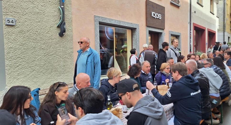 Bormio, 800 metri di tavolata per la pizzoccherata da record