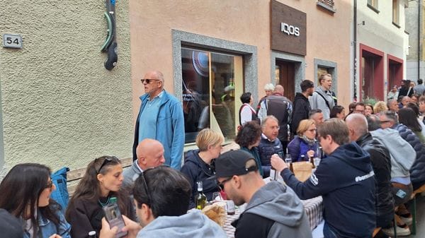Bormio, 800 metri di tavolata per la pizzoccherata da record