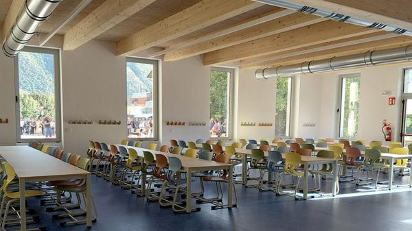 Ardenno, inaugurati il nuovo refettorio e il polo dell’infanzia: festa per i più piccoli