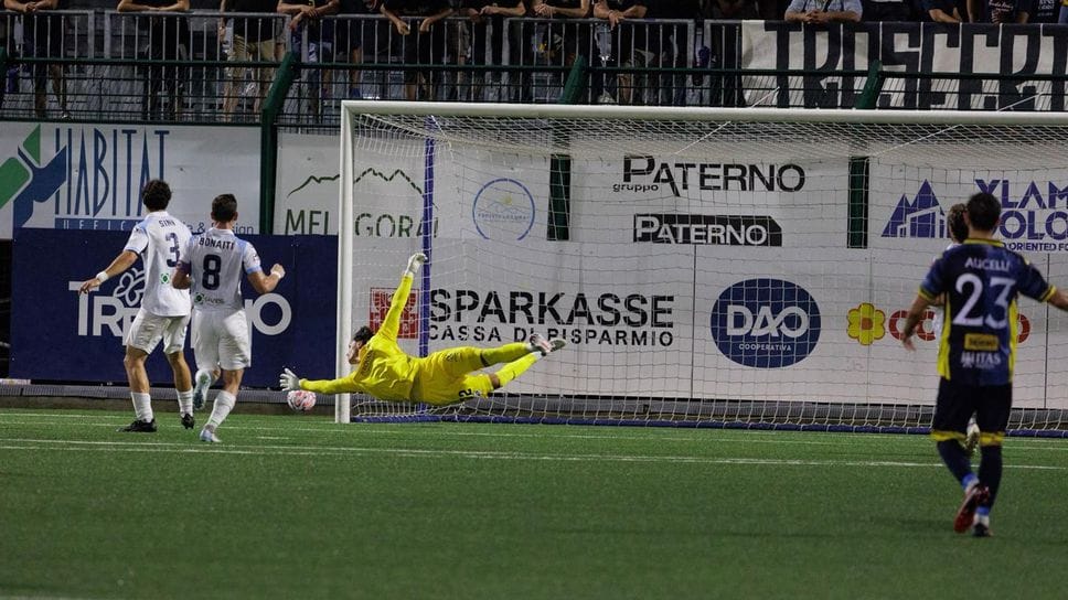 Trento-Lecco 0-1, le pagelle: Vettorel 4,5, Metlika è il migliore