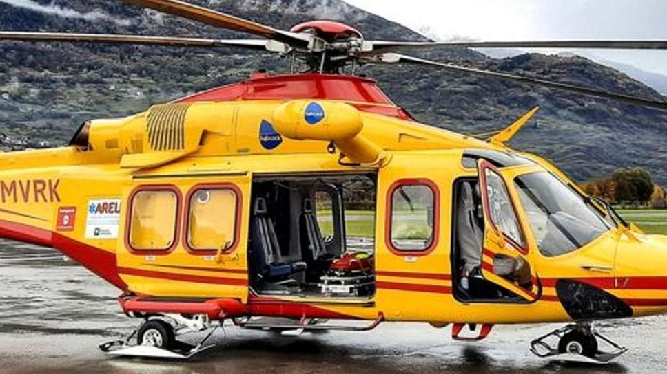 Valchiavenna, doppio intervento del Soccorso alpino: due persone recuperate in elicottero